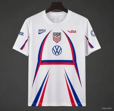 2026 EUA Nike x USMNT x V.A.A. Academy Camisola Profissional Pré-Jogo Tamanhos S-2XL
