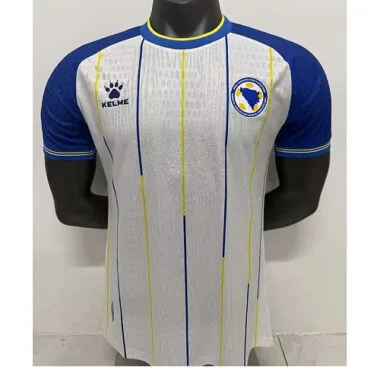 Camisa da Bósnia-Herzegovina para o Mundial de 2026 (versão de visitante), tamanhos S-2XL