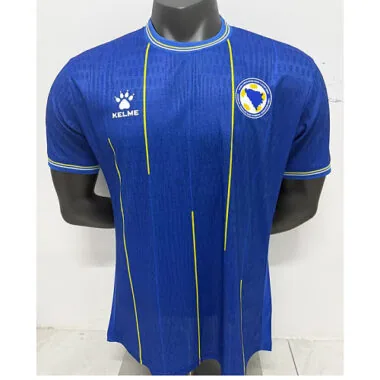 Camiseta de Bosnia y Herzegovina para el Mundial de 2026 (versión para jugadores locales), tallas S-2XL