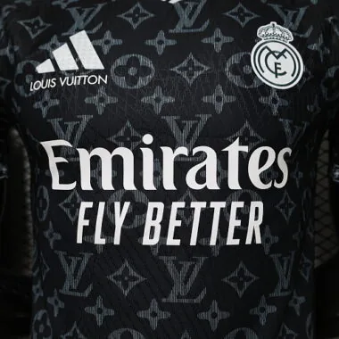 Mens Real Madrid 2026/27 Black Special Player Version Jersey (S-2XL)