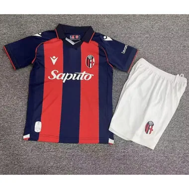 Kinderoutfit Bologna 2026/27 Thuisvoetbalshirt maat 16-28