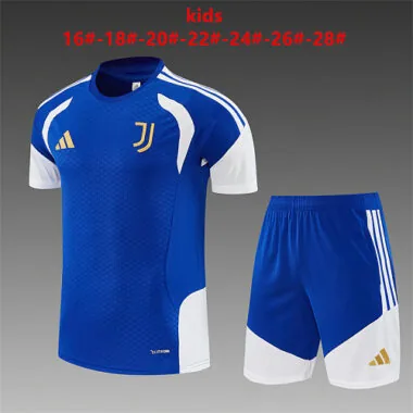 Juventus 2026/27 kindertrainingspak in levendig blauw, maat: 16-28