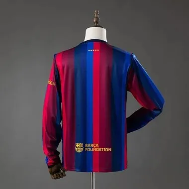 Barcelona 2026/27 Home Long Sleeve Jersey (S-4XL)