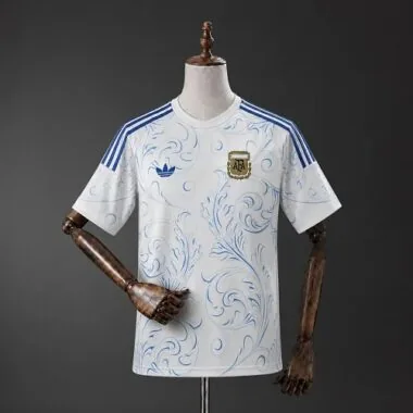 Camisola Argentina Originals 2026 com estampado integral, tamanhos S-XXL
