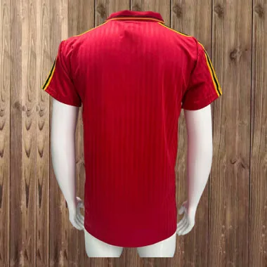 Retro Belgium 1990 Home Soccer Jersey (S-2XL)