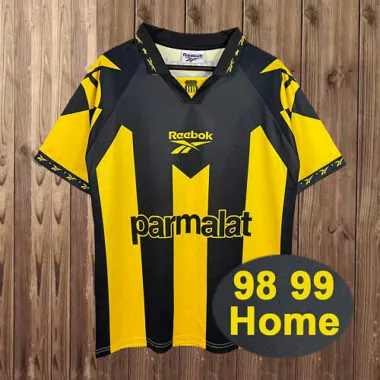 Club Atlético Peñarol 1998/99 Home Soccer Jersey S-2XL