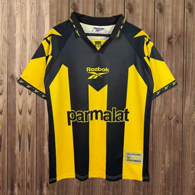 Club Atlético Peñarol 1998/99 Home Soccer Jersey (S-2XL)