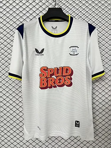Men#039;s Preston North End Home soccer jersey size S-4XL