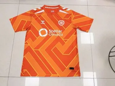 Heart of Midlothian 2026/27 Orange Pre-Match Jersey (S-4XL)