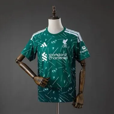 Liverpool 2026/27 Green Goalkeeper Soccer Jersey S-4XL