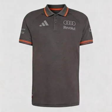 Camiseta de fútbol Audi 2026 negra POLO F1, tallas S-5XL