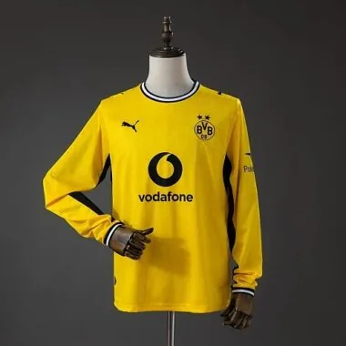 Dortmund 2026/27 Home Long Sleeve Soccer Jersey size S-4XL