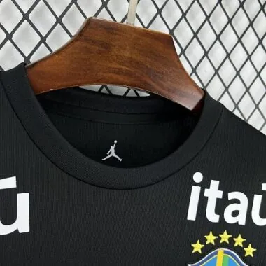 Mens Brazil 2026 World Cup Pre-Match Jersey With All Sponsors (S-4XL)