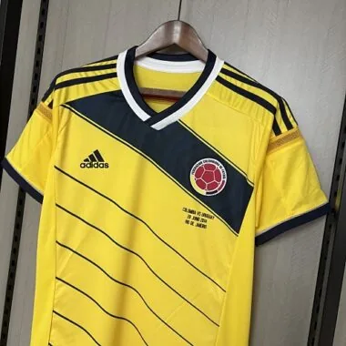 Retro 2014 Colombia Home jersey (S-XXL)
