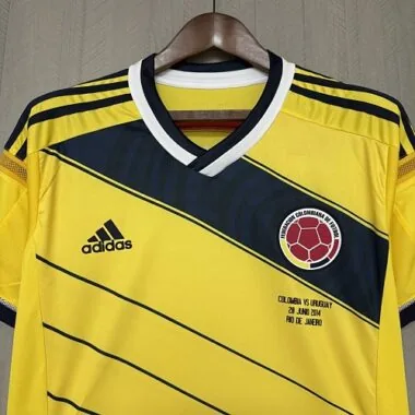 Retro 2014 Colombia Home jersey (S-XXL)