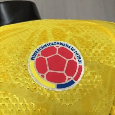 Colombia 2026 World Cup Home Jersey Player Version Long Sleeve S-4XL
