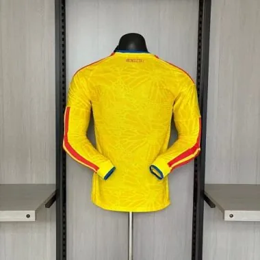 Colombia 2026 World Cup Home Jersey Player Version Long Sleeve (S-4XL)