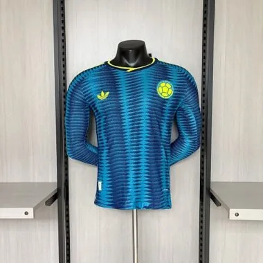 Colombia 2026 World Cup Away Jersey Player Version Long Sleeve S-XXL