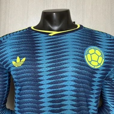 Colombia 2026 World Cup Away Jersey Player Version Long Sleeve (S-XXL)