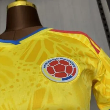 Colombia 2026 World Cup Home Women#039;s Jersey S-XXL