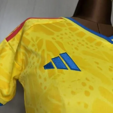 Colombia 2026 World Cup Home Women#039;s Jersey S-XXL