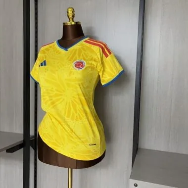 Colombia 2026 World Cup Home Women#039;s Jersey S-XXL