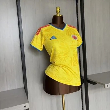 Colombia 2026 World Cup Home Women#039;s Jersey S-XXL