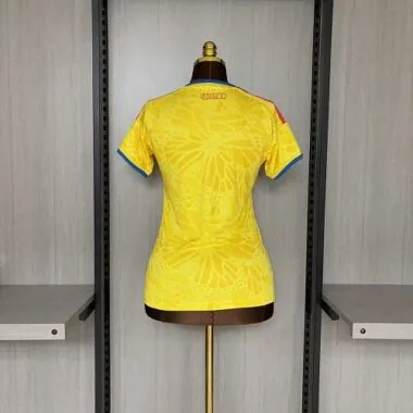 Colombia 2026 World Cup Home Women#039;s Jersey S-XXL