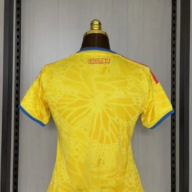 Colombia 2026 World Cup Home Women#039;s Jersey S-XXL