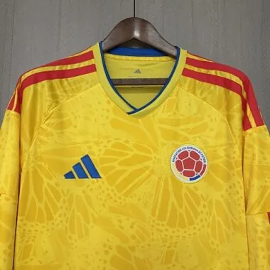 Colombia 2026 World Cup Home Jersey Long Sleeve (S-4XL)