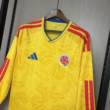 Colombia 2026 World Cup Home Jersey Long Sleeve (S-4XL)