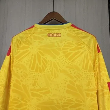 Colombia 2026 World Cup Home Jersey Long Sleeve (S-4XL)