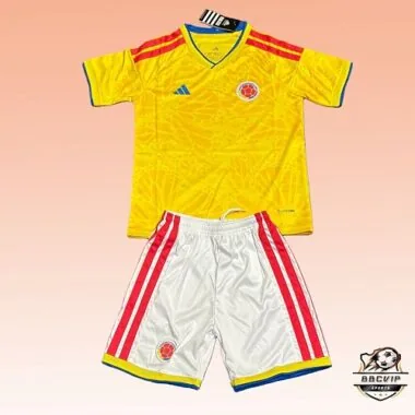 Colombia 2026 World Cup Home Kids Kits 16-28
