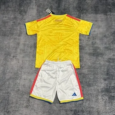 Colombia 2026 World Cup Home Kids Kits 16-28