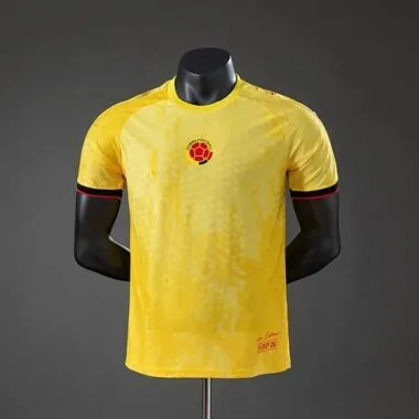 2026 Colombia Yellow Jersey Player Version S-XXL