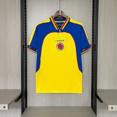 Retro 2001 Colombia Home Jersey S-XXL