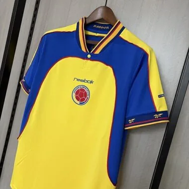 Retro 2001 Colombia Home Jersey (S-XXL)