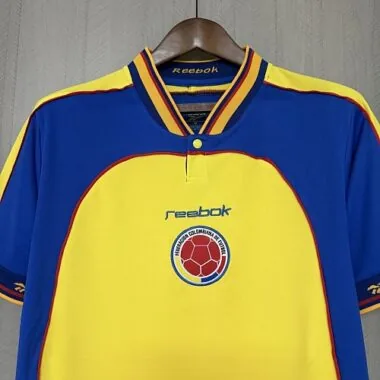 Retro 2001 Colombia Home Jersey (S-XXL)