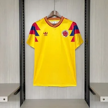 Retro 1990 Colombia Home Jesrey S-XXL