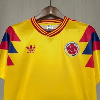 Retro 1990 Colombia Home Jesrey (S-XXL)