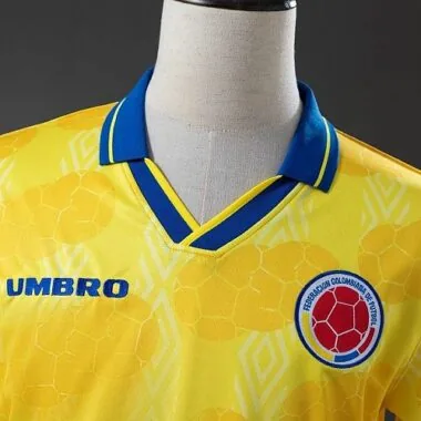 Retro 1994 Colombia home jersey (S-XXL)