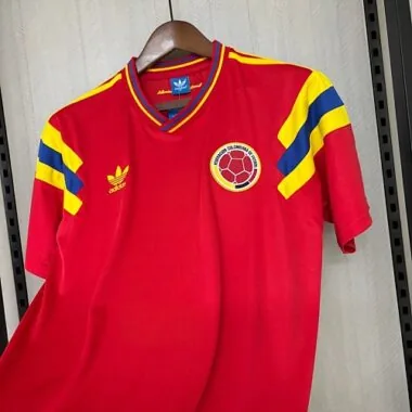 Retro 1990 Colombia Away Jersey (S-XXL)