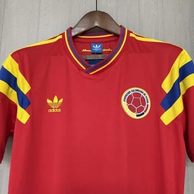 Retro 1990 Colombia Away Jersey (S-XXL)
