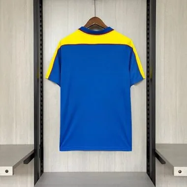 Retro Colombia 1998 Away Soccer Jersey