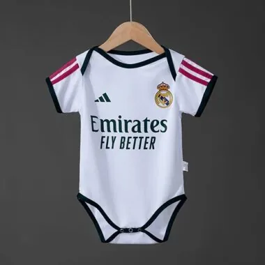 Real Madrid 2026/27 Home Pink Baby soccer jerseys
