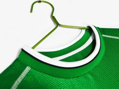 Retro Ireland 2002 home long sleeve soccer Jersey (S-2XL)