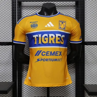 Tigres de la UANL 2026/27 Home Player version Jersey Size S-2XL