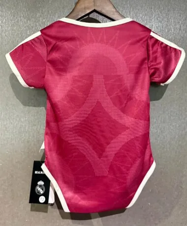 Real Madrid 2026/27 Third Away Pink Baby soccer Jersey