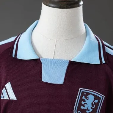 Kids Kit Aston Villa 2026/27 Home Soccer Jersey 16-28