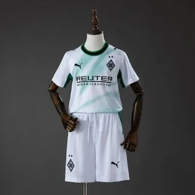 Kids Kit Borussia Mönchengladbach 2026/27 Home Soccer Jersey size 16-28